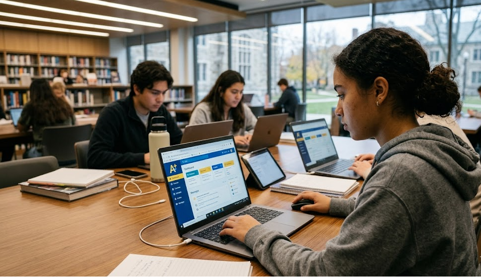 alpha plus student portal